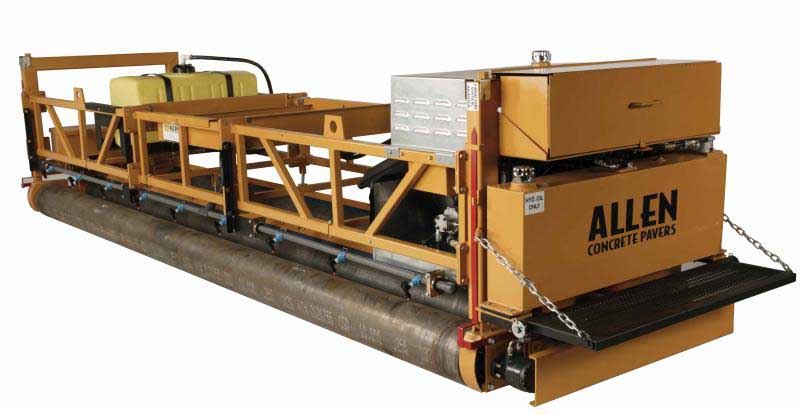 Allen Triple Roller Paver