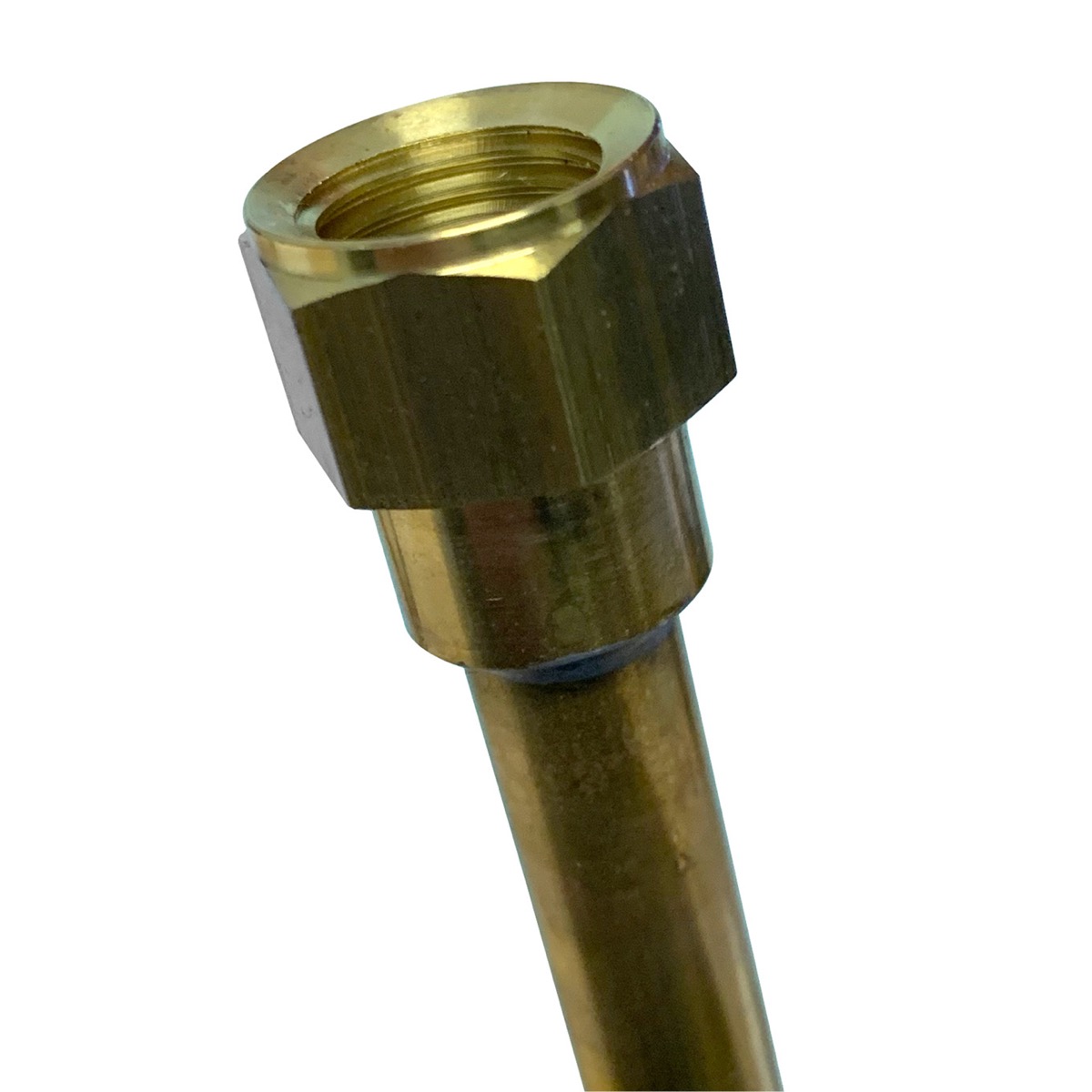 Birchmeier extension tube straight 1 m, brass G1/4“e-G1/4“i