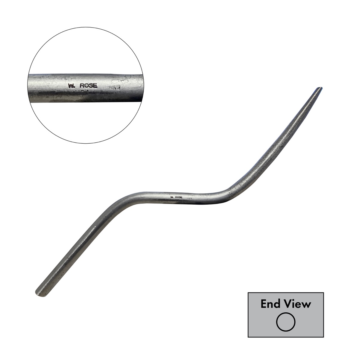 Bullhorn jointers for brickwork. Available in various thicknesses and made from carbon steel. These brick tools are available from Speedcrete, United Kingdom.