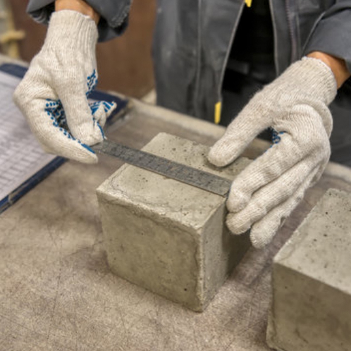 Qube Plastic Concrete Test Moulds