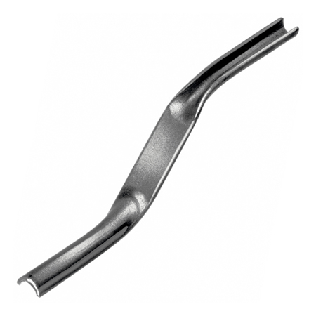 The concave jointer for historical masonry projects. Made by W.Rose from forged steel. Available in various sizes from Speedcrete, United Kingdom.