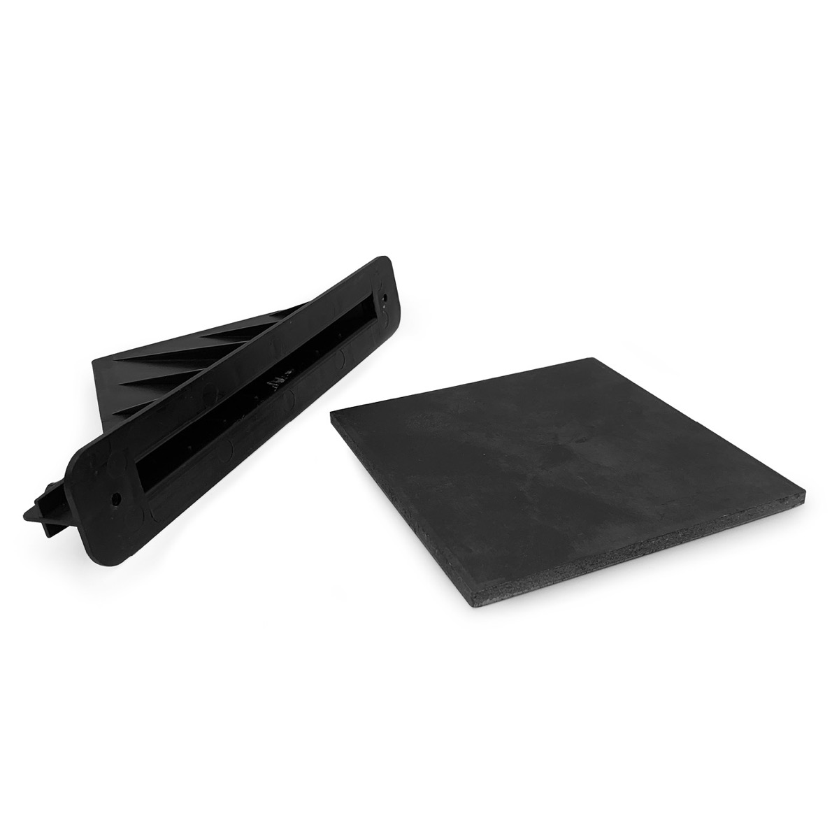The Exima Dowel Plate System is designed to allow 2-way movement in a slab, while maintaining load transfer across a joint. Available from Speedcrete, United Kingdom. The Exima Dowel Plate System is designed to allow 2-way movement in a slab, while maintaining load transfer across a joint. Available from Speedcrete, United Kingdom.