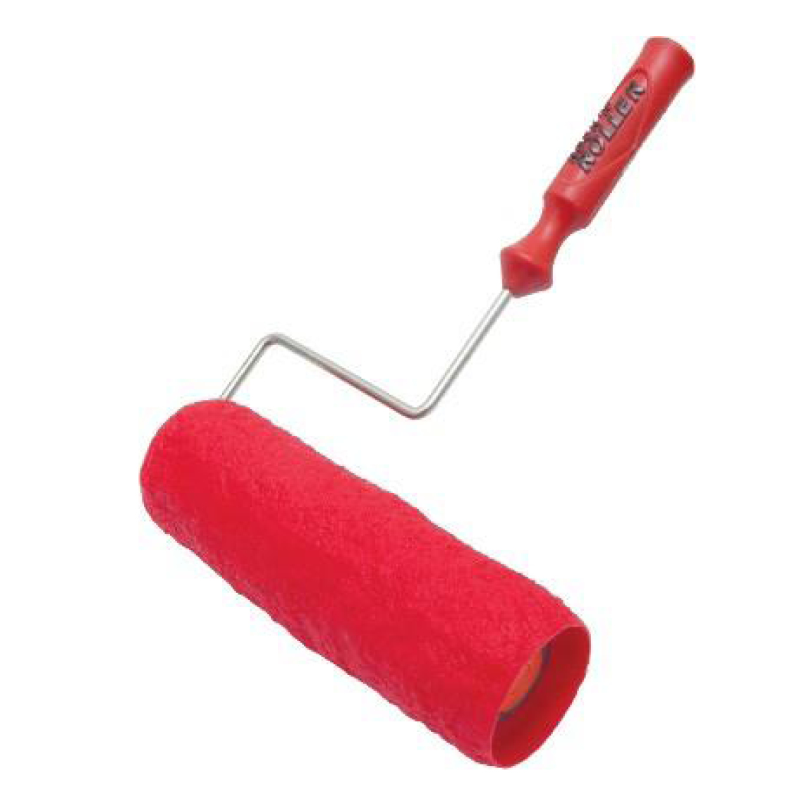 The 9" Texture Roller helps with hard to reach places and has a feathered edge to allow you to roll in any direction when avoiding edge lines. This roller accepts standard threaded handles and can attached to a push button pole by using Marshalltown's Mal The 9" Texture Roller helps with hard to reach places and has a feathered edge to allow you to roll in any direction when avoiding edge lines. This roller accepts standard threaded handles and can attached to a push button pole by using Marshalltown's Mal