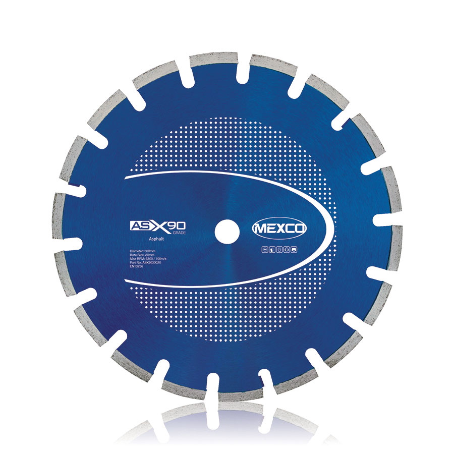 450mm Mexco Green Concrete/Asphalt Blade
