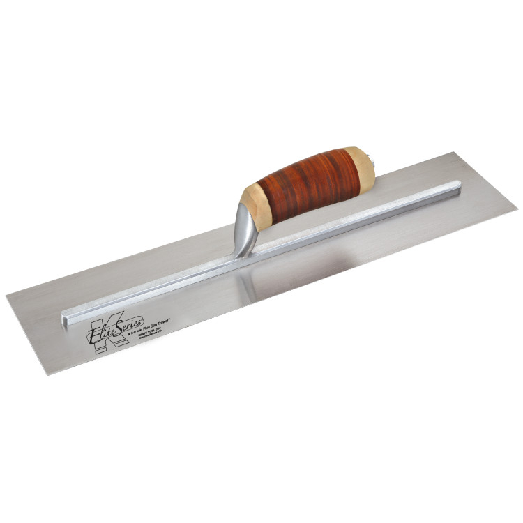 Elite carbon steel 18"x5" leather