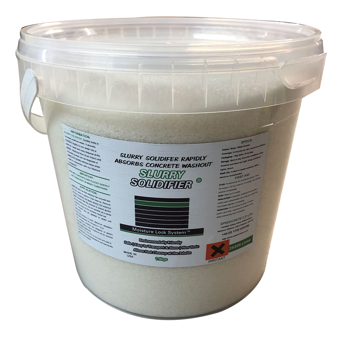 Slurry Solidifier - 1.9KGS