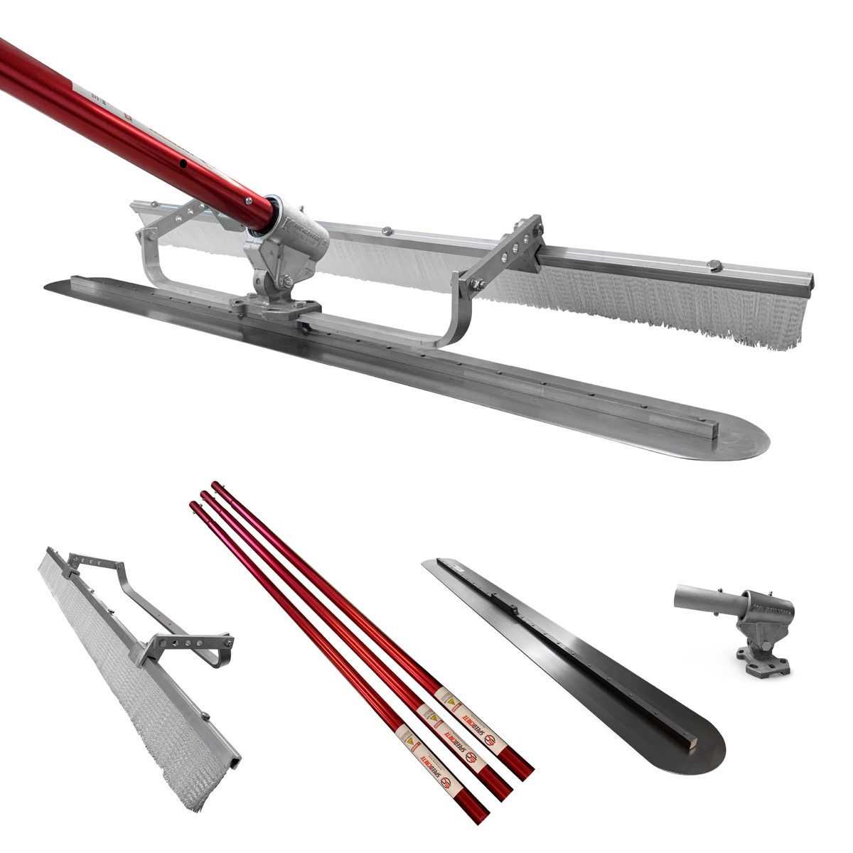 Fresno Broom Textured Concrete Kit