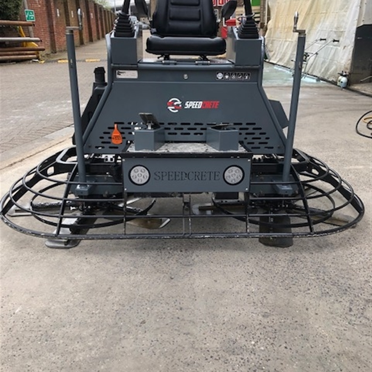 Used Speedcrete 46&quot; Petrol HYD Ride on Power Trowel #133