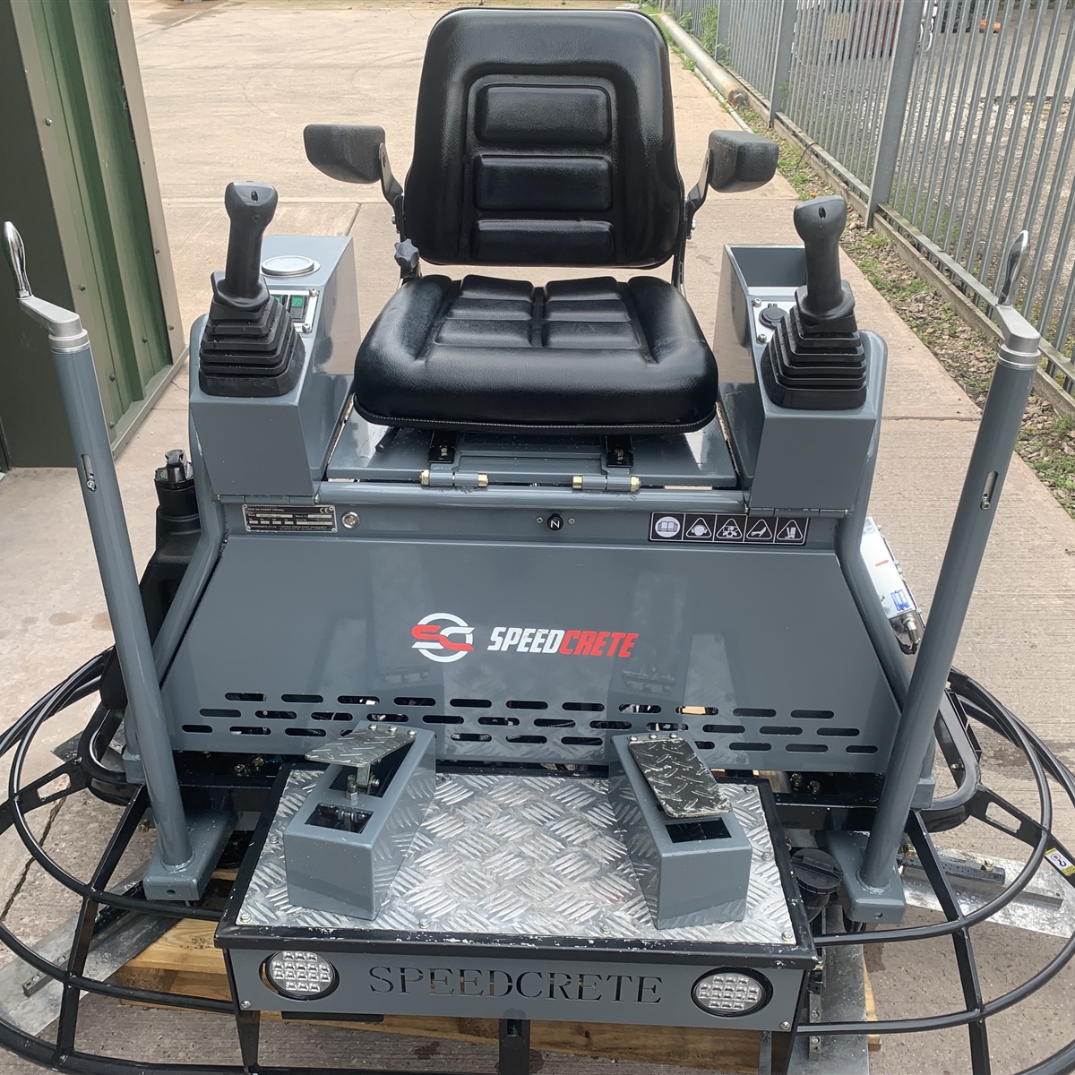 Used Speedcrete 36&quot; Petrol HYD Ride on Power Trowel[SC] #134