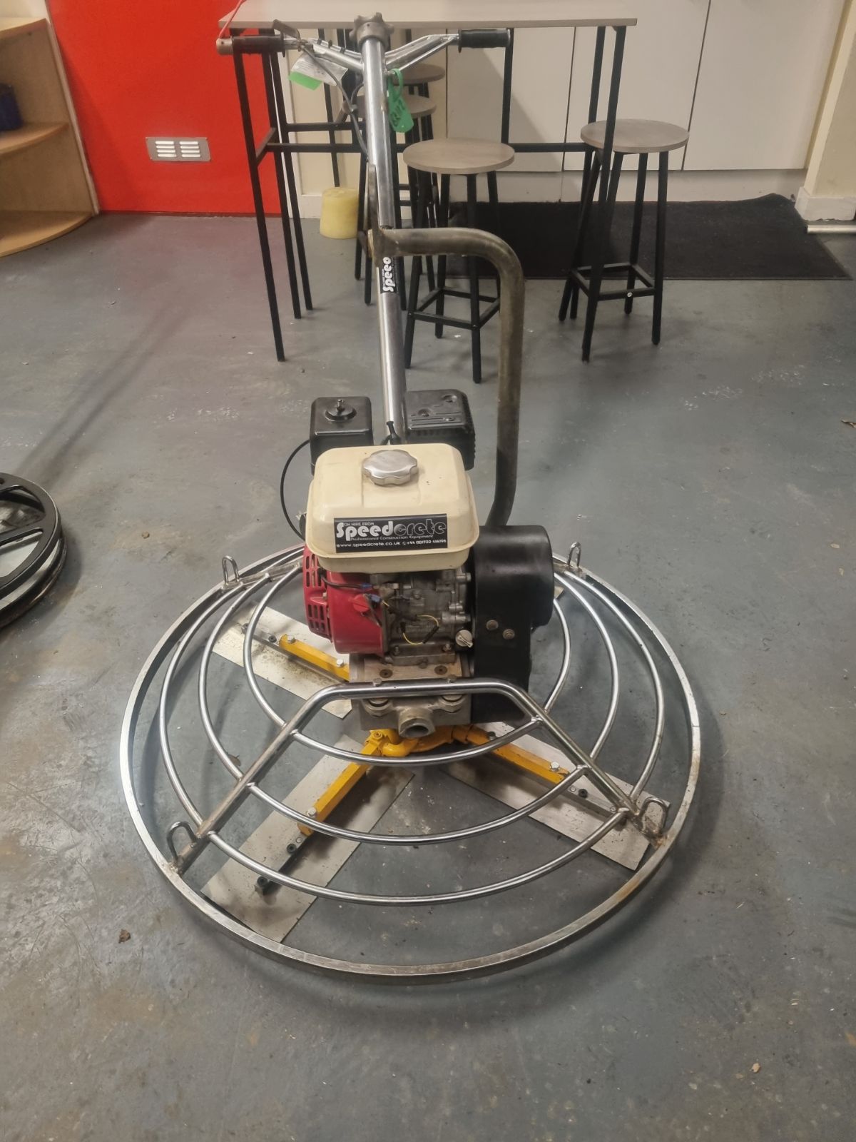 Used Barikell 36&quot; Petrol Pedestrian Trowel BK112