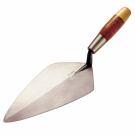 W.Rose Wide London Brick Trowels Leather Handle