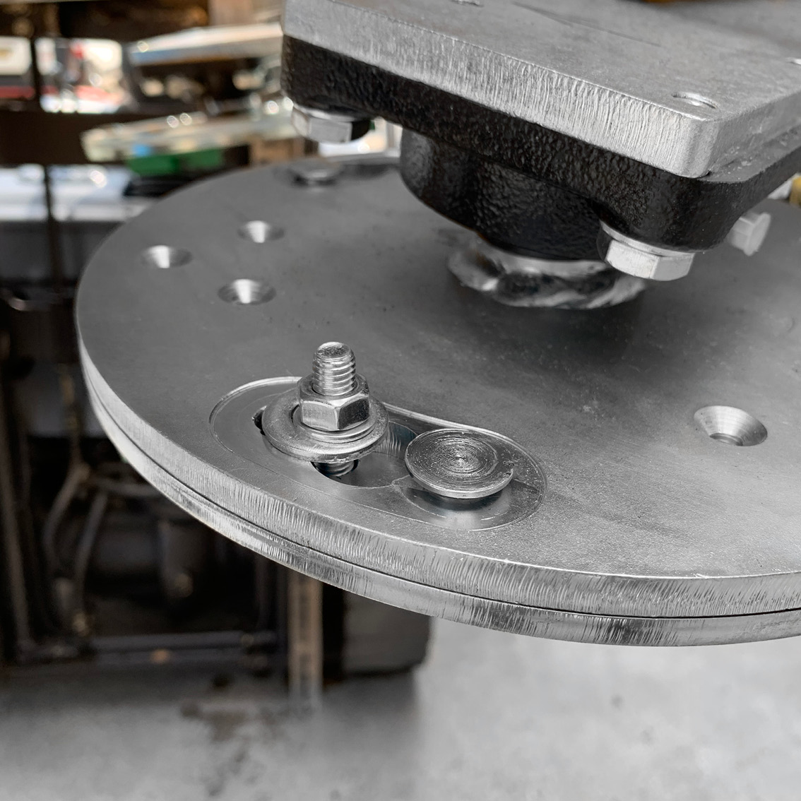 GRINDER TROWELS RIDE-ON 120