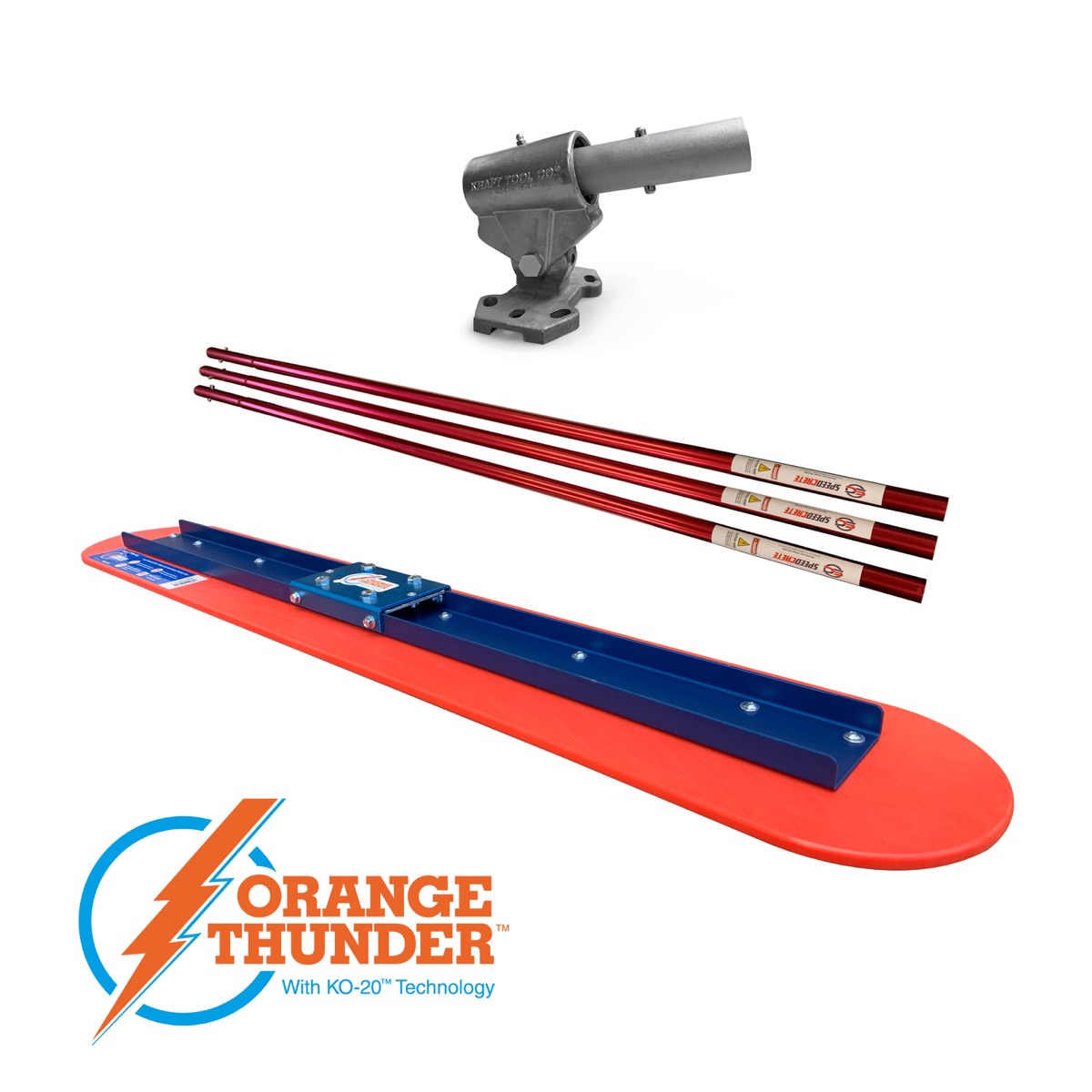 4FT Orange Thunder Bull Float Kit