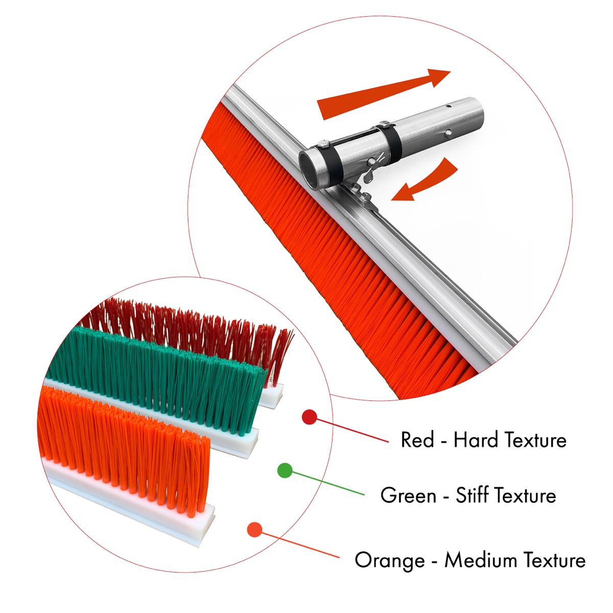 Chameleon single brush system