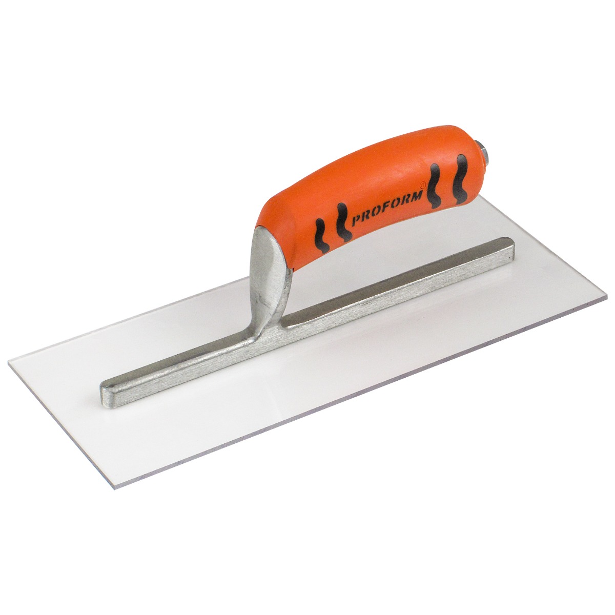 11" x 4-1/2" Square End Plexi-Plastic Trowel with ProForm® Handle
