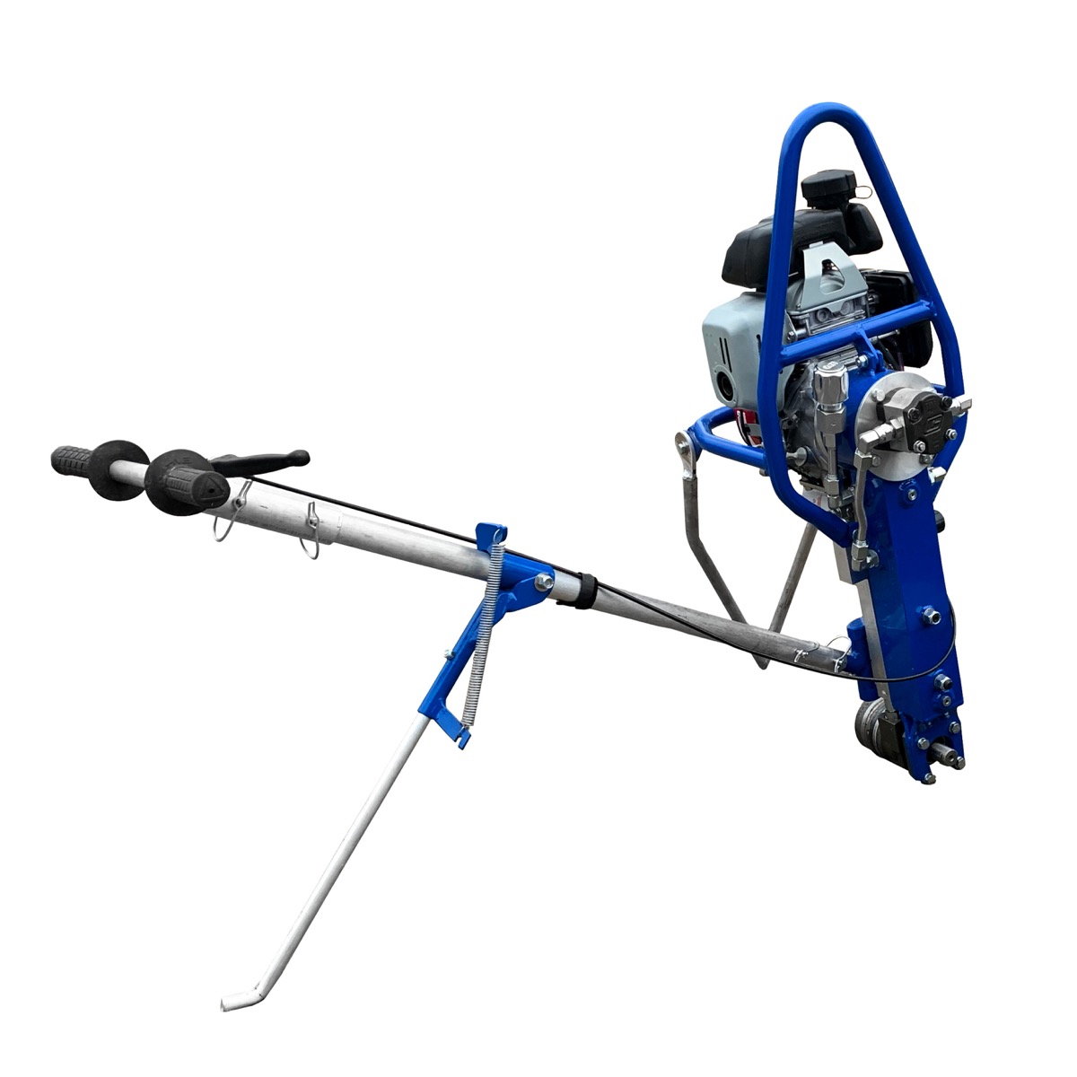 The all new Bunyan RT10 features a Honda GX100 power unit that is coupled to a hydraulic motor and pump to provide a small & portable roller screed system but with the power and capability to run large diameter tubes all the way up to 8.5 mtrs. Speedcrete