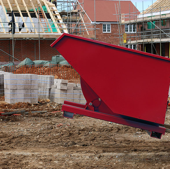 Mini Forklift Tipping Skip
