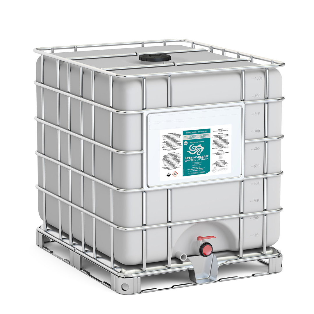 Speedy-Clean Concrete Dissolver from Speedcrete. 