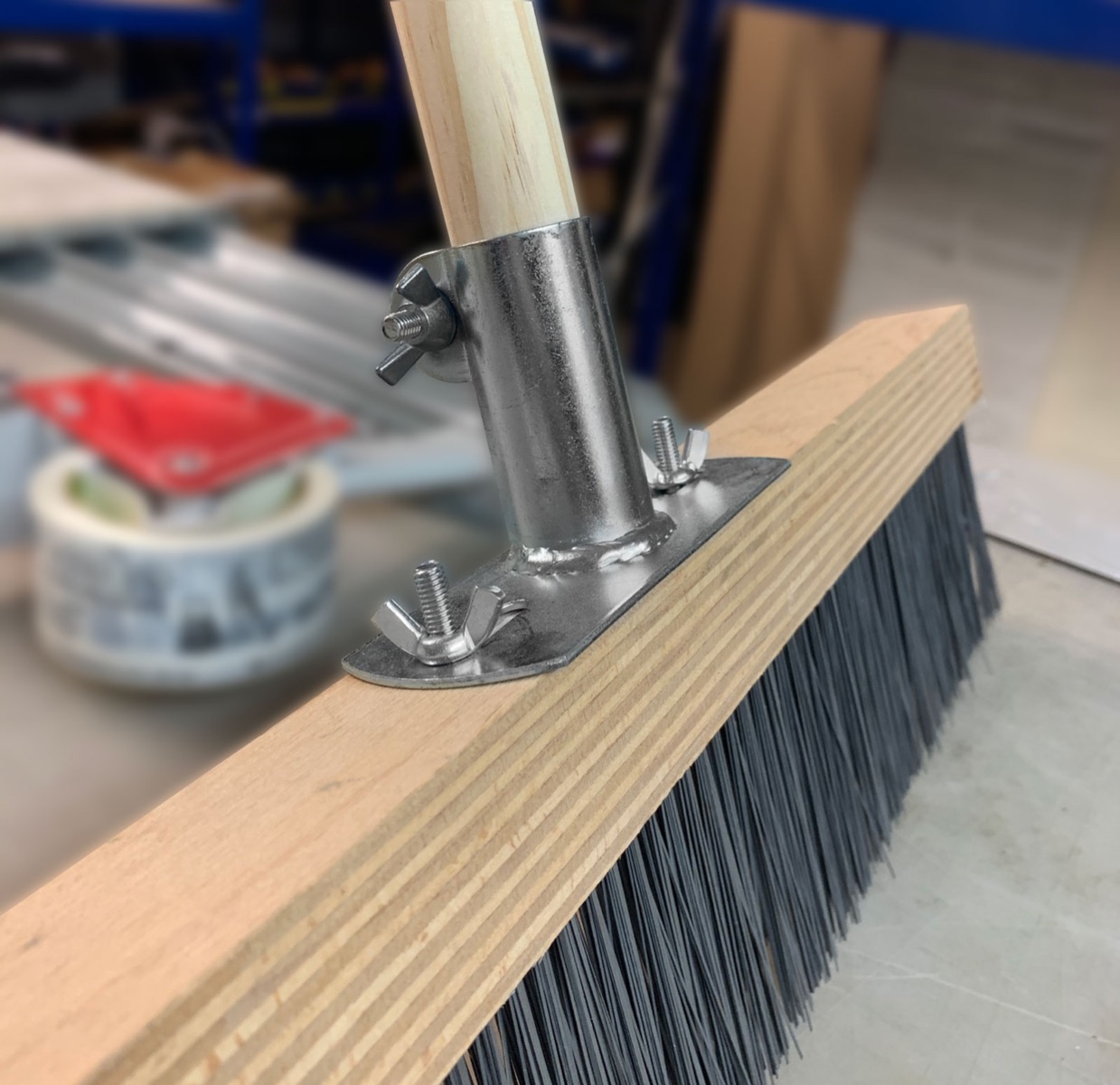Concrete Broom from Speedcrete.