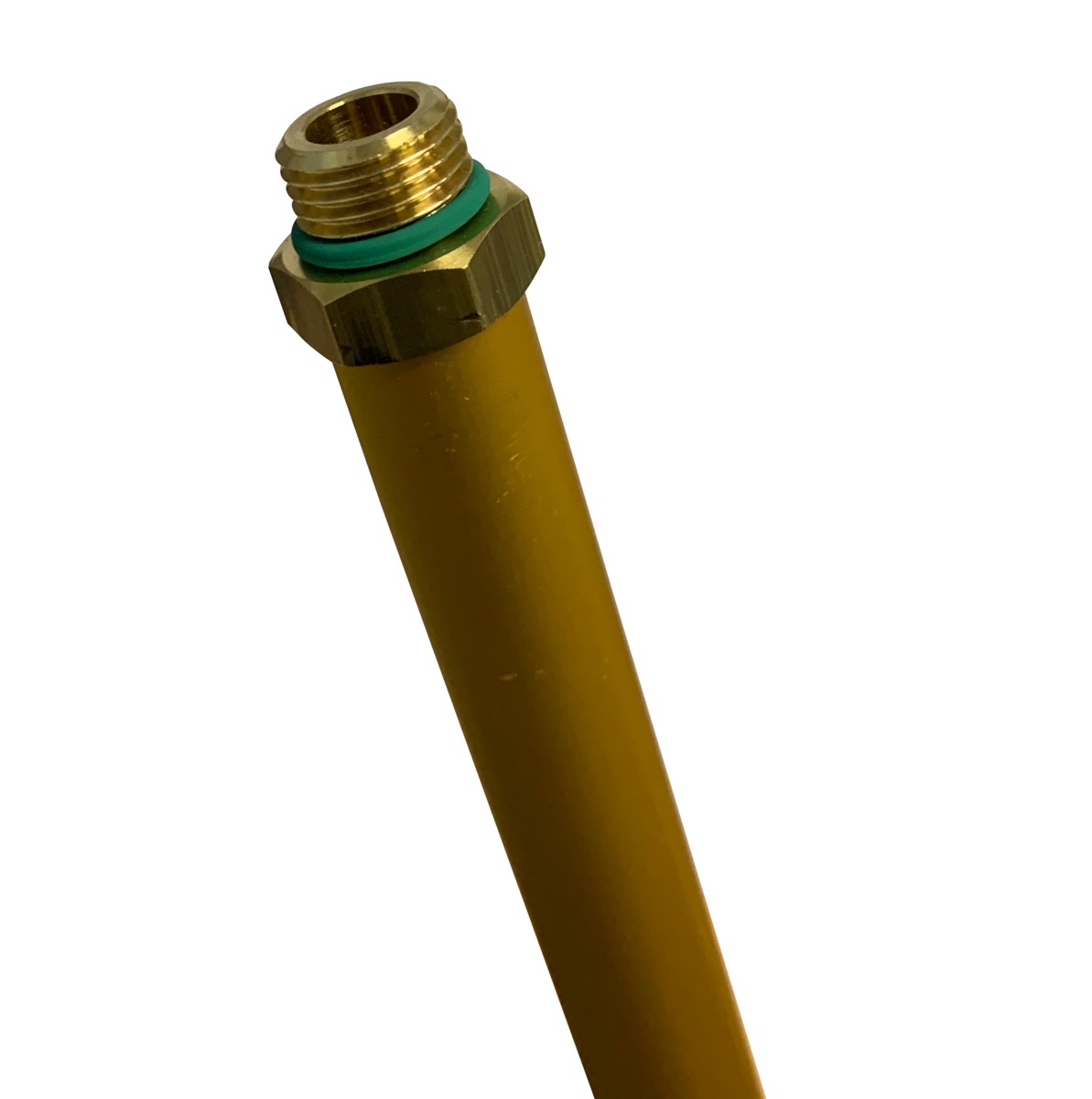 This telescopic aluminium tube extends from when detracted is 1 meter long and can be extended to 2 meters. This anodised Brass tube is suitable for use with the Birchmeier A50 AC1 (CAS with battery pack. Available from Speedcrete, United Kingdom. 