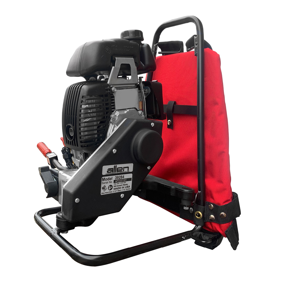 Allen Backpack Concrete Vibrator Kit