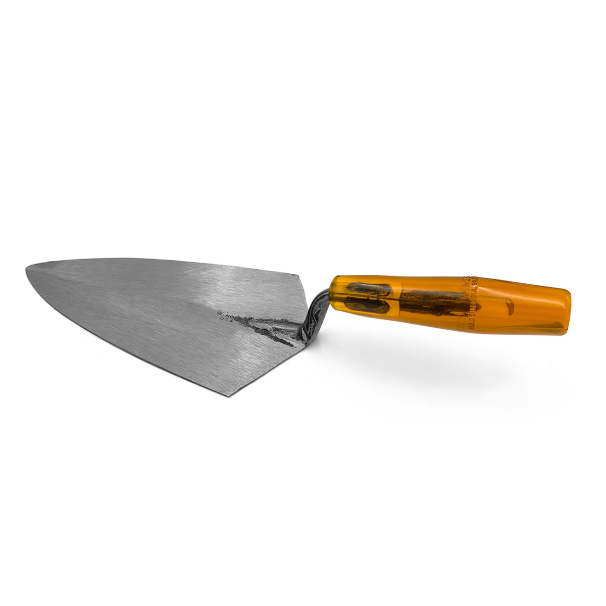 W.rose Trowels made from a single piece of specially forged steel for extra strength. These American made trowels can be purchased in the United Kingdom via Speedcrete who sell masonry professional tools.