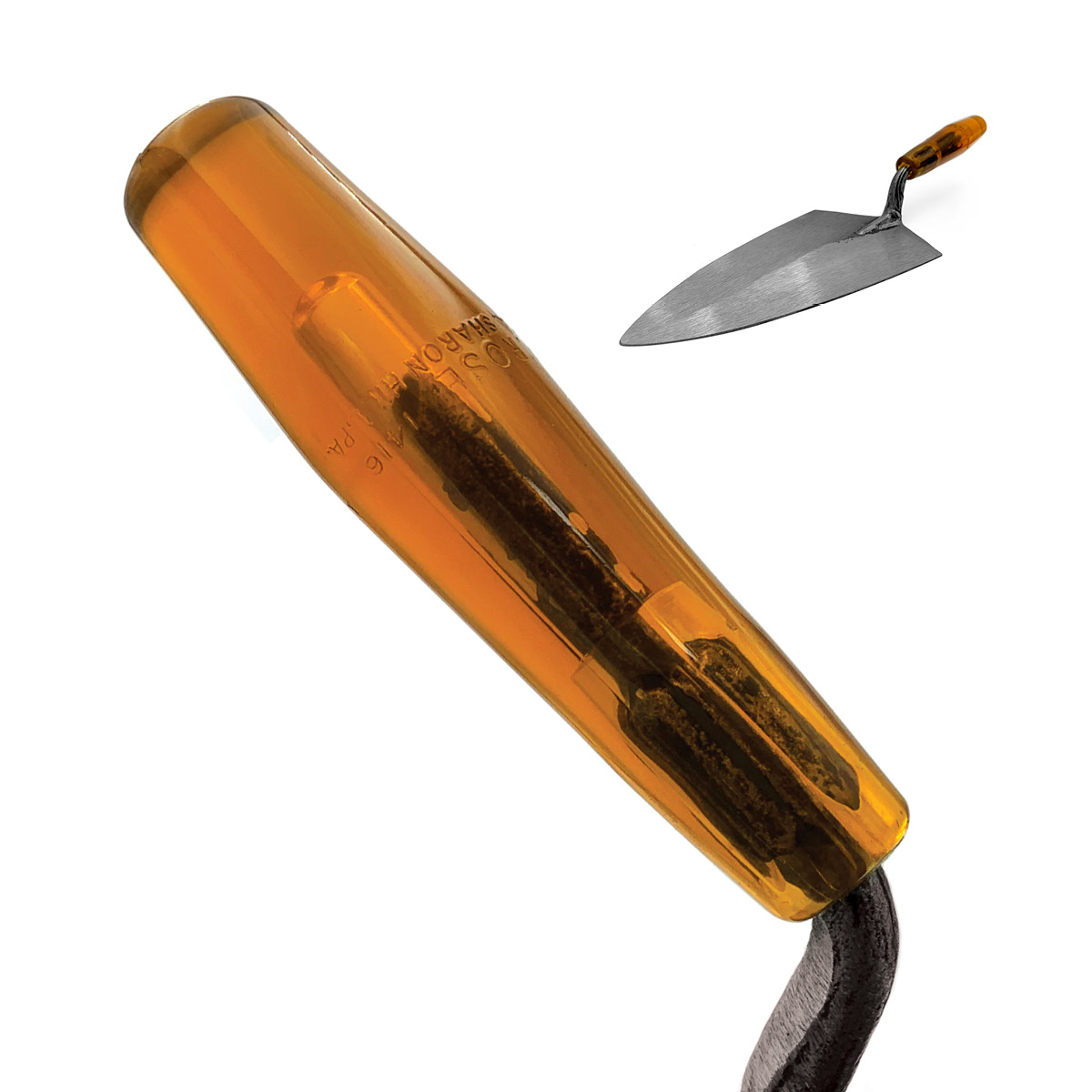 W.rose Trowels made from a single piece of specially forged steel for extra strength. These American made trowels can be purchased in the United Kingdom via Speedcrete who sell masonry professional tools.